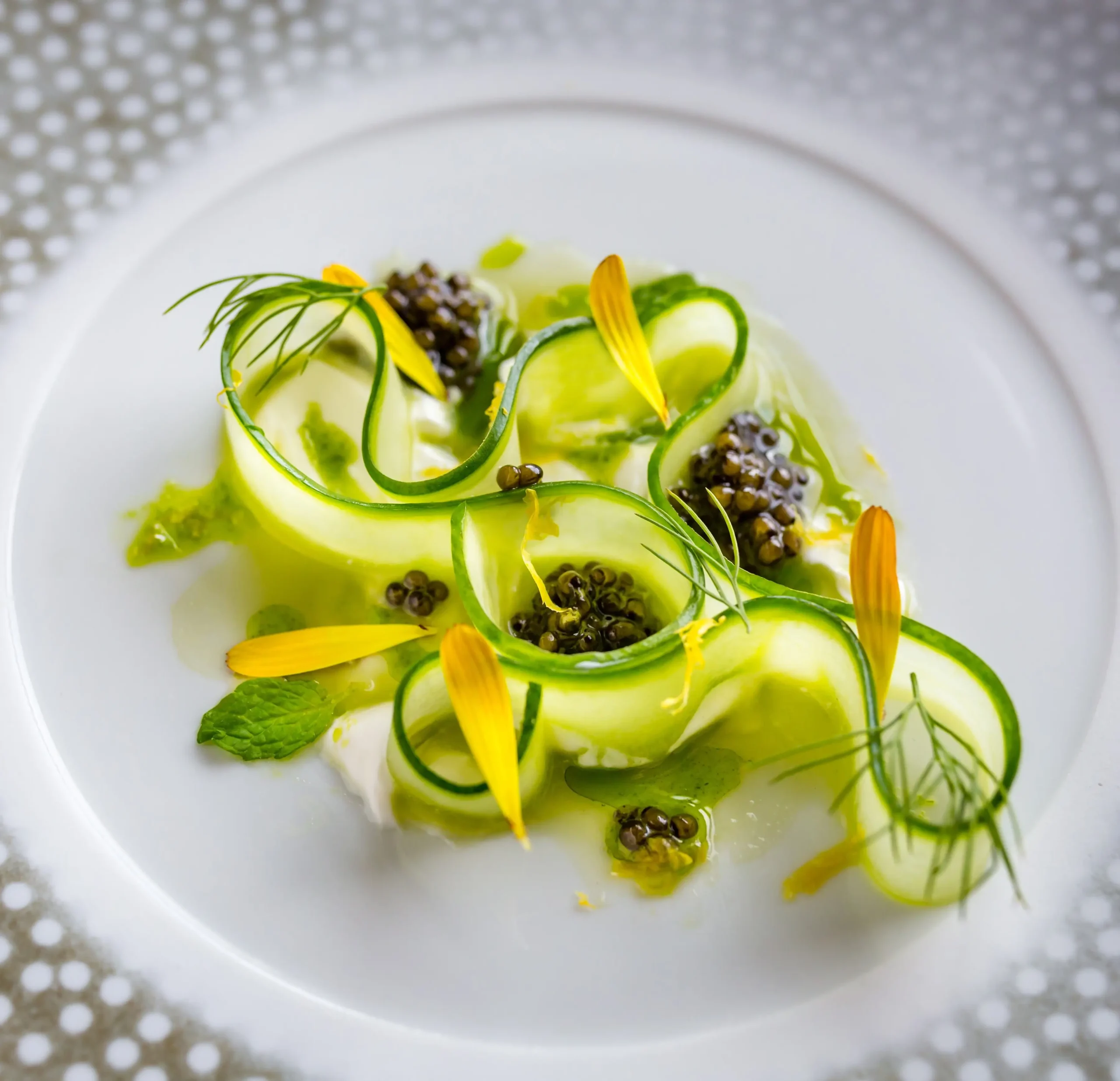 Michelin-caliber private chef culinary standards and gourmet estate dining.