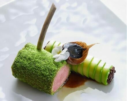 Michelin level lamb dish representing elite Private Chef Staffing in Cleveland