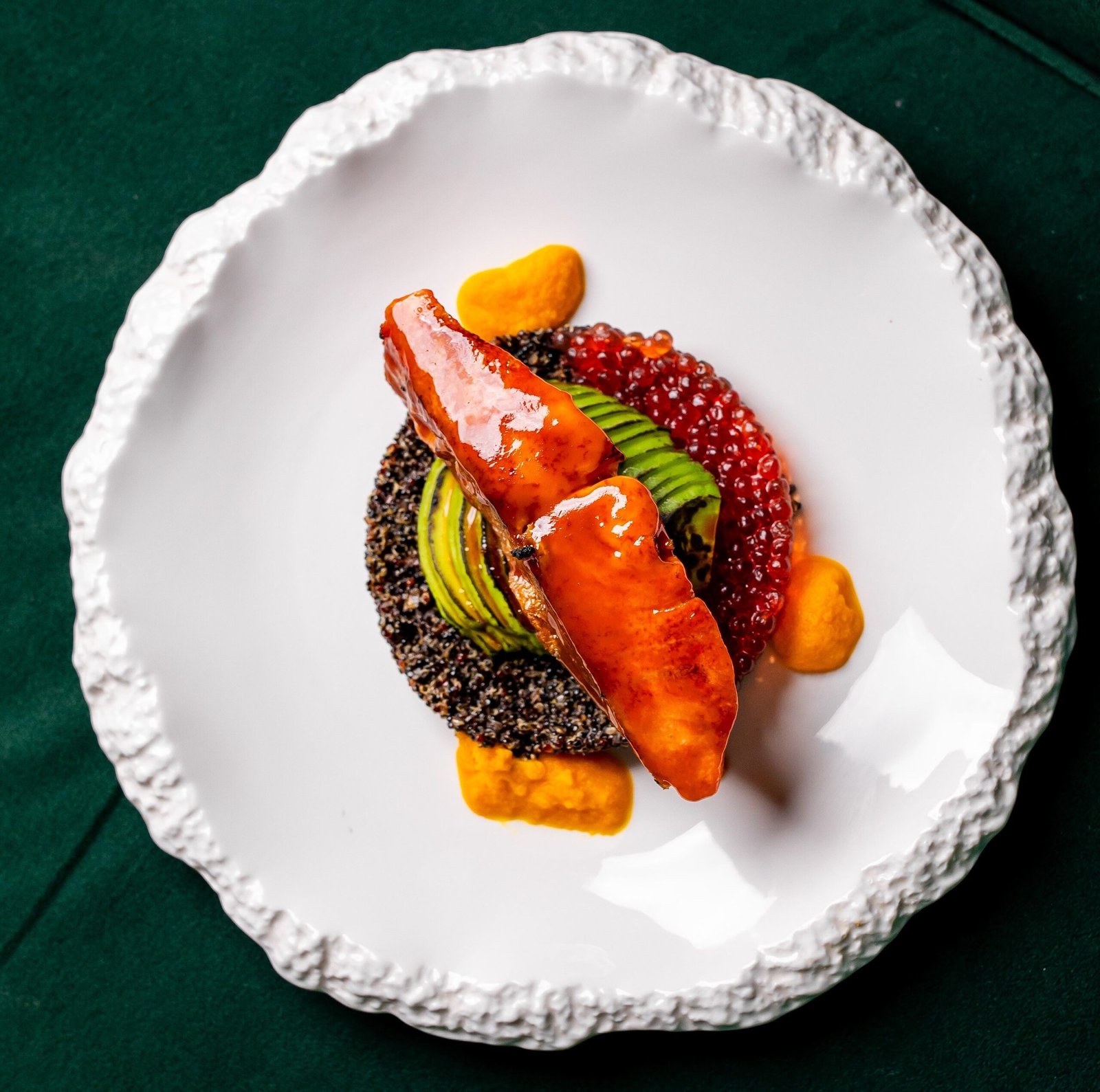 Gourmet Michelin Fish dish