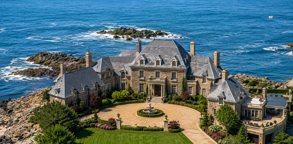 Private Estate ocean front in Newport Rhode Island
