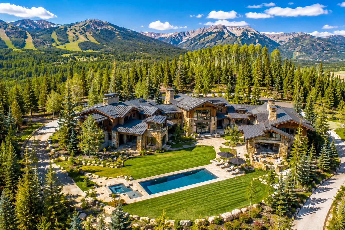 Hire a private chef in Aspen: a luxury Aspen estate served by Private Chefs Inc.