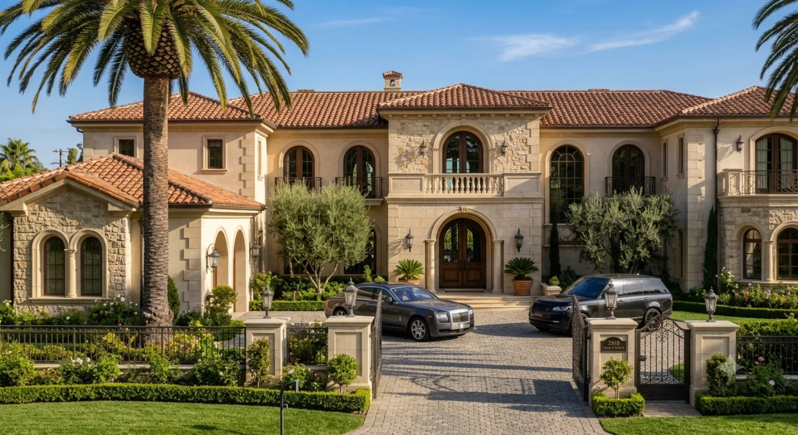 Hire a private chef in Beverly Hills: a luxury Beverly Hills estate served by Private Chefs Inc.