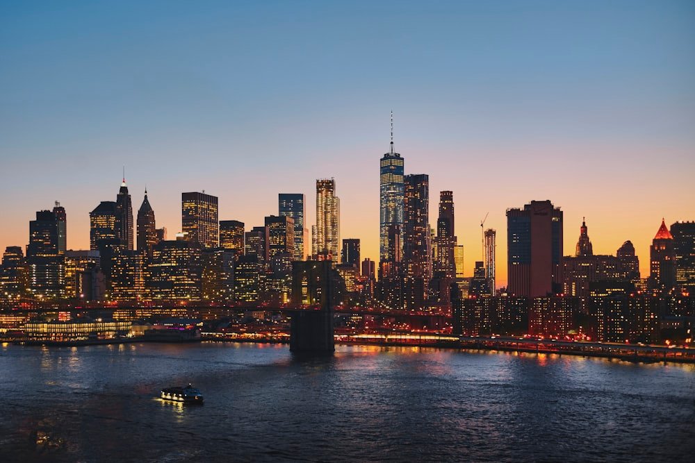 Manhattan skyline representing the New York private chef market.