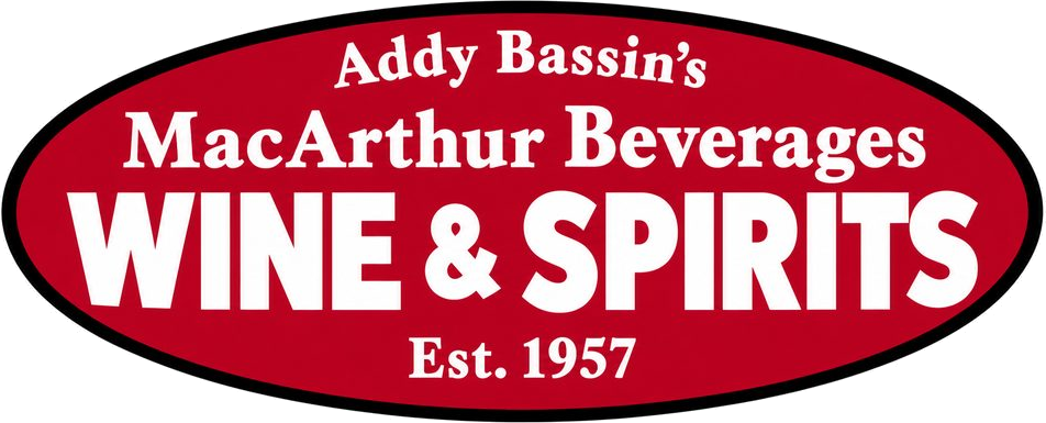 Addy Bassin's MacArthur Beverages logo
