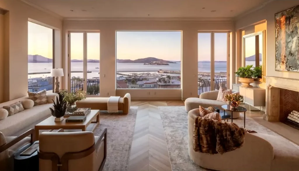 Private estate residence with San Francisco Bay views